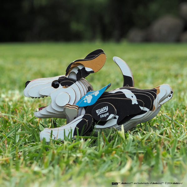 Öko-Puzzle 3D – Hund Hope - tablude.com