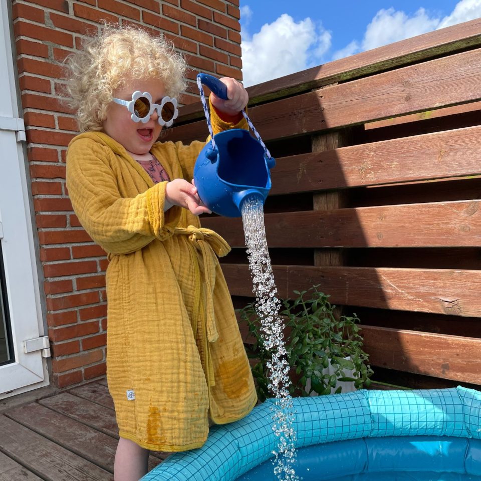Silikon-Gießkanne – Marineblau - tablude.com