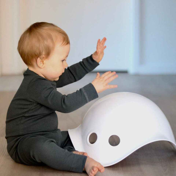 Bilibo Progressive Muschel Spielzeug - Weiß - tablude.com