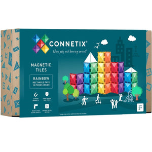 Magnetbausteine - Regenbogen Rechteck Pack 18 Teile - tablude.com