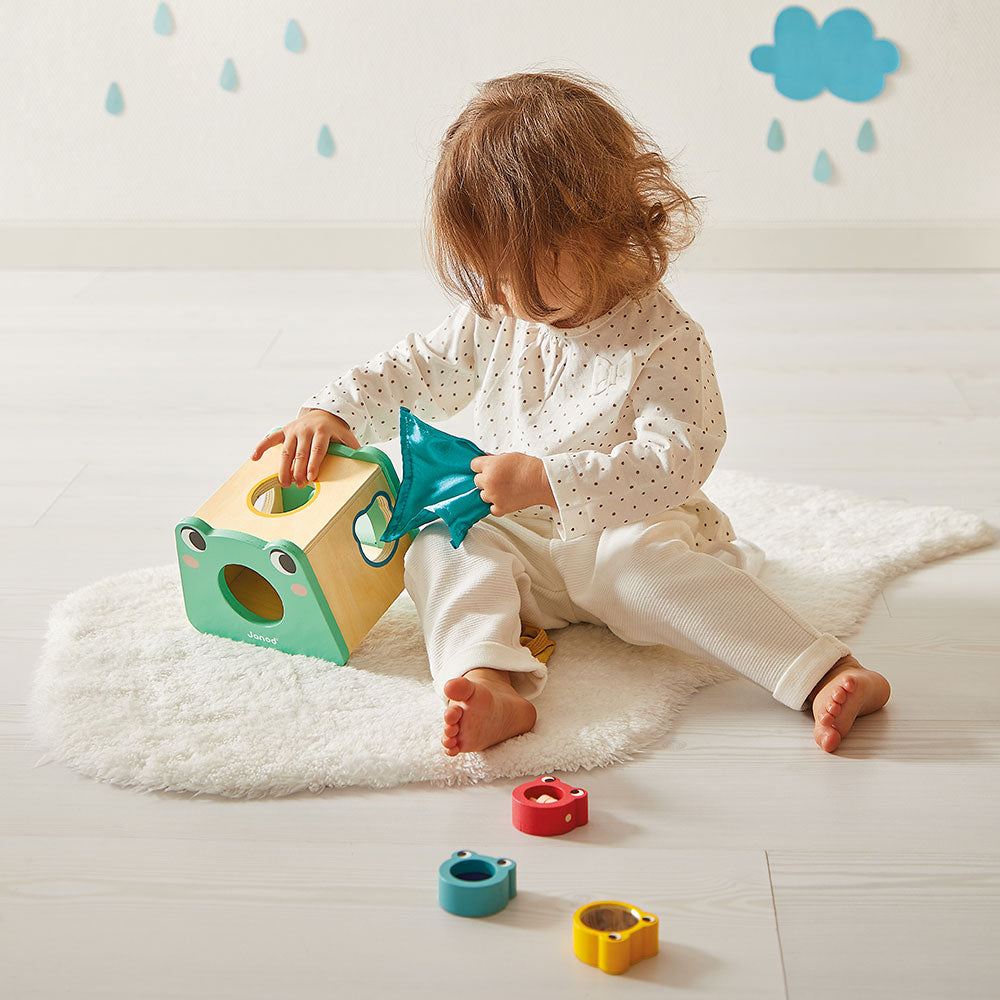 Spielzeugset für die frühkindliche Entwicklung – Box 12 m+