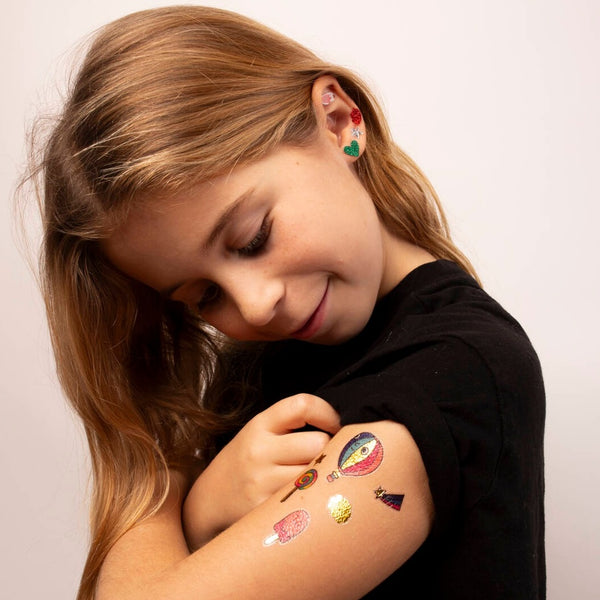 Tattoos für Kinder – Surf & Skate, 50 Stück - tablude.com