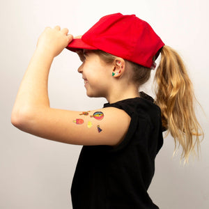 Tattoos für Kinder – Surf & Skate, 50 Stück - tablude.com