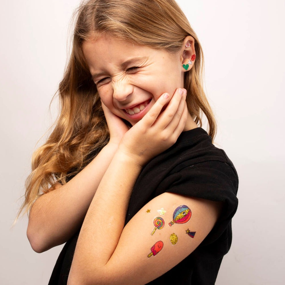 Tattoos für Kinder – Surf & Skate, 50 Stück - tablude.com