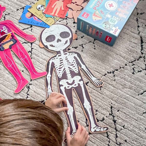 Lernpuzzle – Der menschliche Körper 5+ - tablude.com