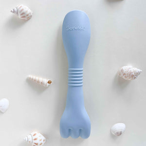 Harke und Schaufel 2in1 – Hellblau - tablude.com
