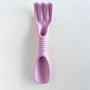 Harke und Schaufel 2in1 – Puderrosa - tablude.com