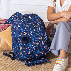 Dreikammer-Schulrucksack Oslo – Desert 27 l