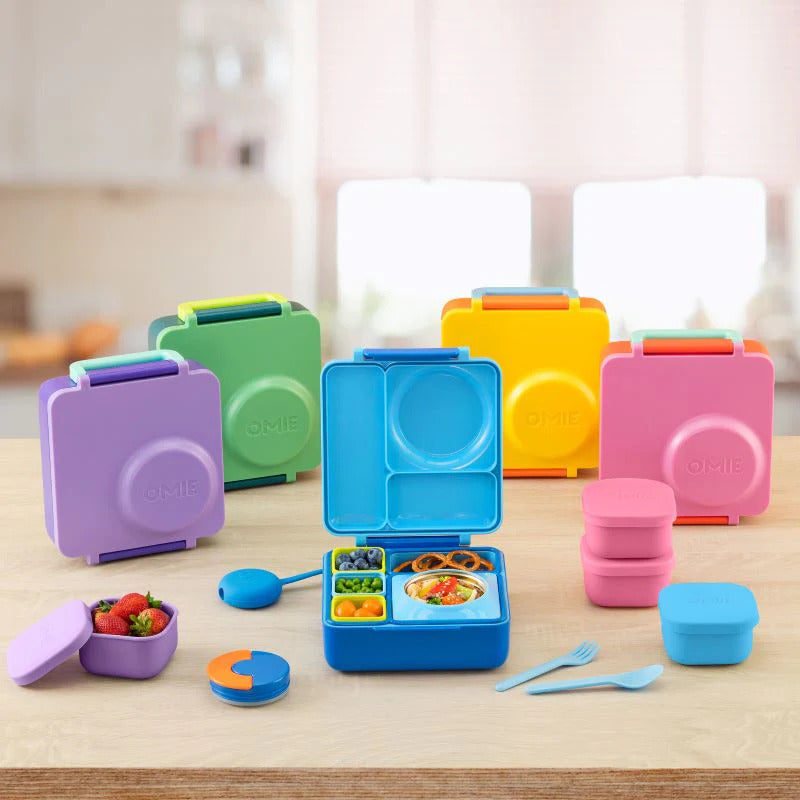 Snackbehälter für die Lunchbox OmieSnack – Lila