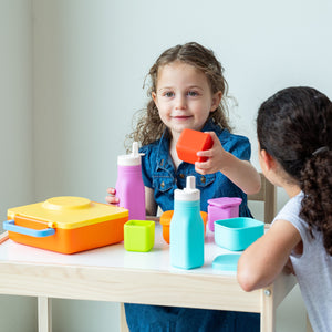Trinkflasche für Kinder OmieBottle – Teal