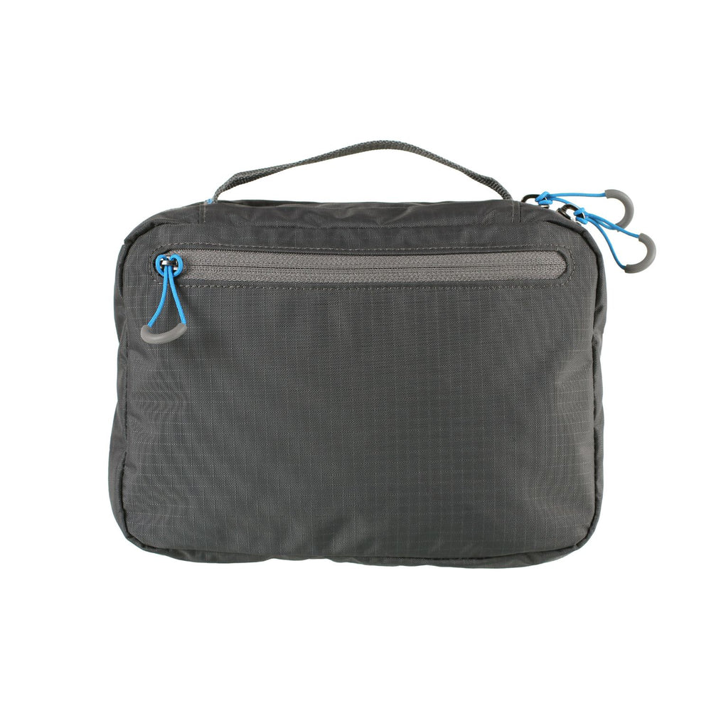 Kleine Reise-Kosmetiktasche – Grau