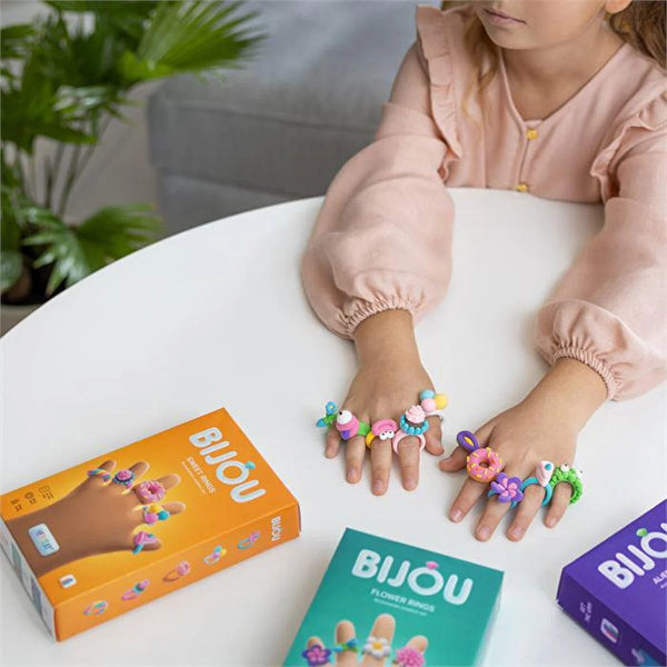 Modelliermasse Bijou – Ringe Süßigkeiten