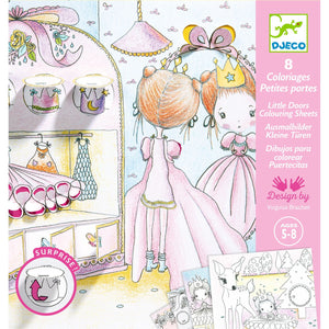 Malbuch mit Fenstern  - Pupi - tablude.com