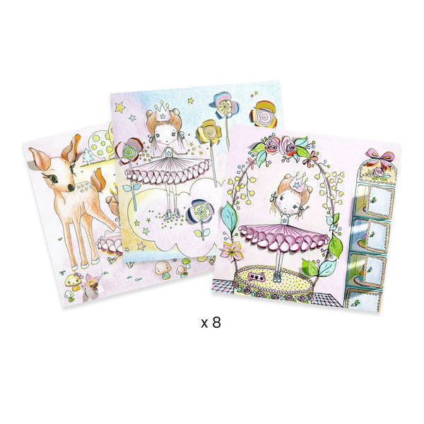 Malbuch mit Fenstern  - Pupi - tablude.com
