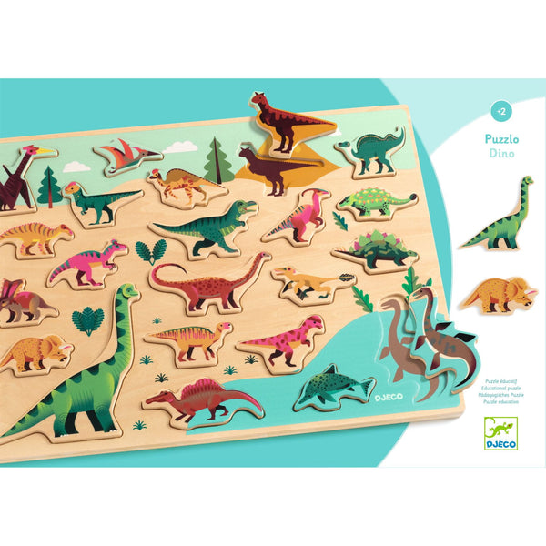 Holzpuzzle – Dinosaurier - tablude.com