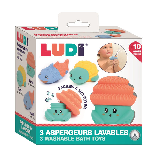 Set mit 3 sensorischen Spritzpistolen zum Aufziehen - tablude.com