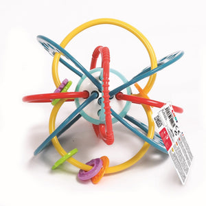 Beißring mit Rassel – Planet - tablude.com