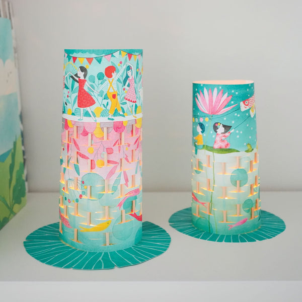 Do it yourself Paper lanterns - Fireflies - tablude.com
