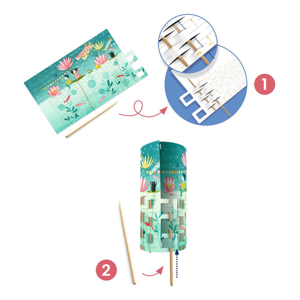 Do it yourself Paper lanterns - Fireflies - tablude.com