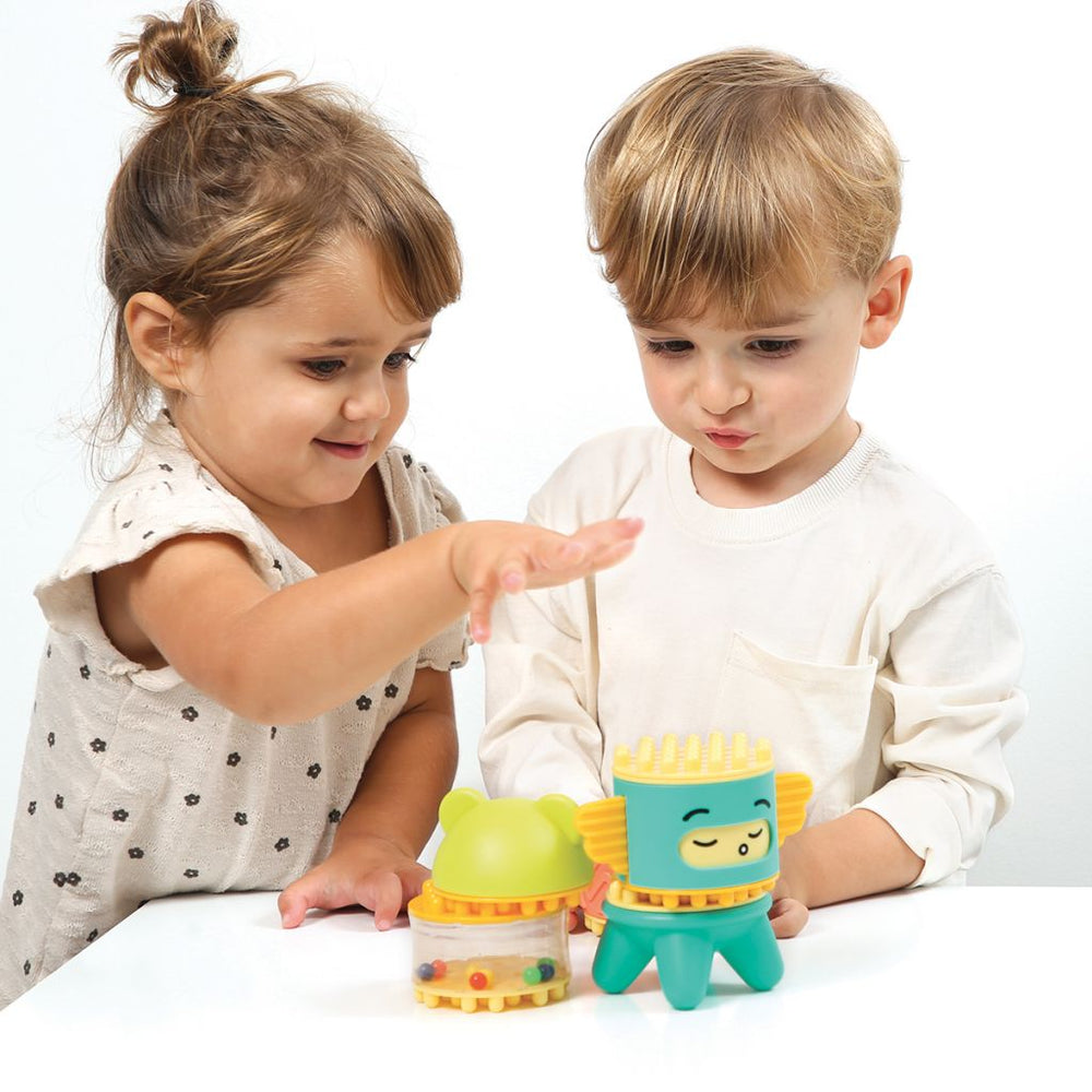Sensorisches Puzzle mit Überraschung –Kuckuck! - tablude.com