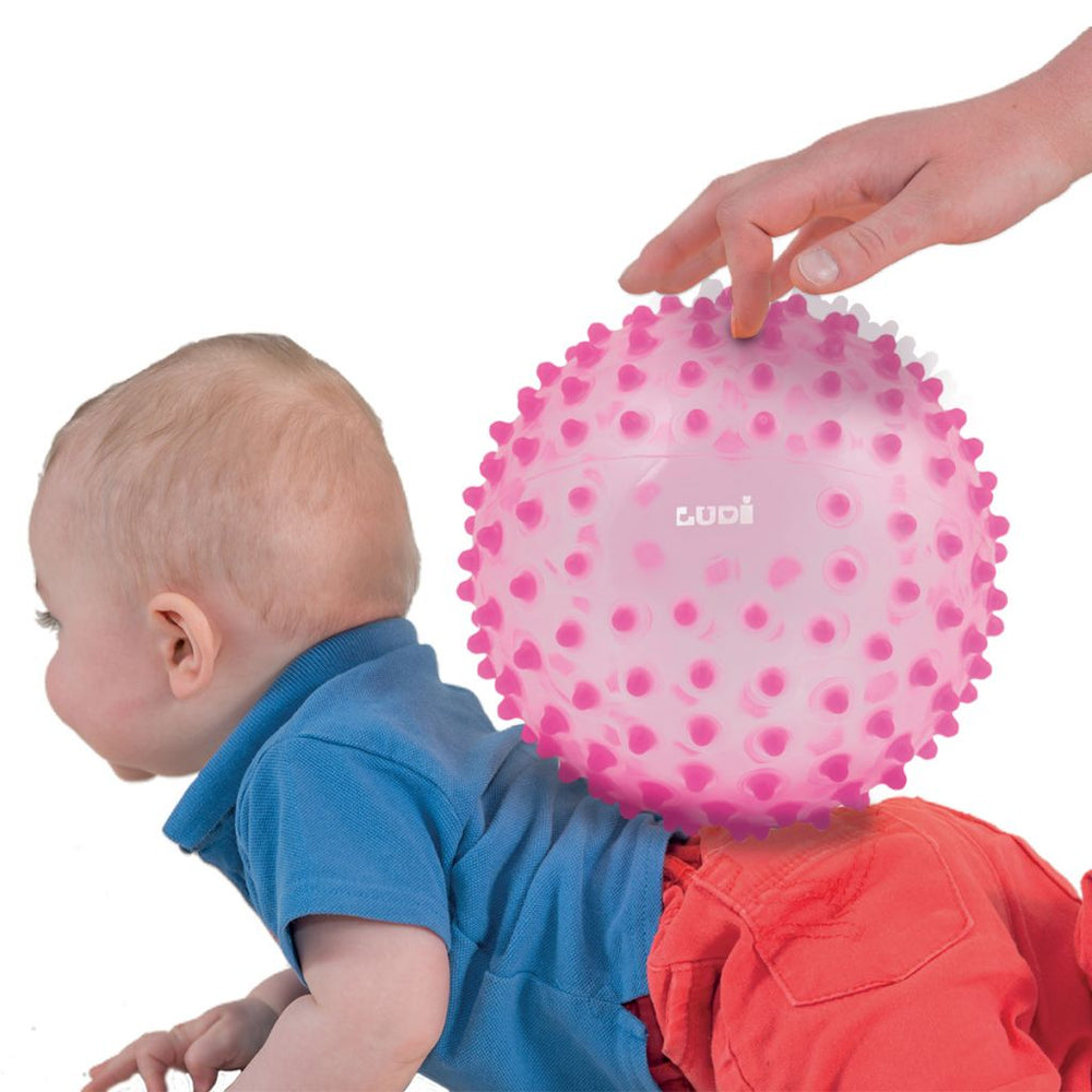 Sensorik-Ball 20 cm – Rosa - tablude.com