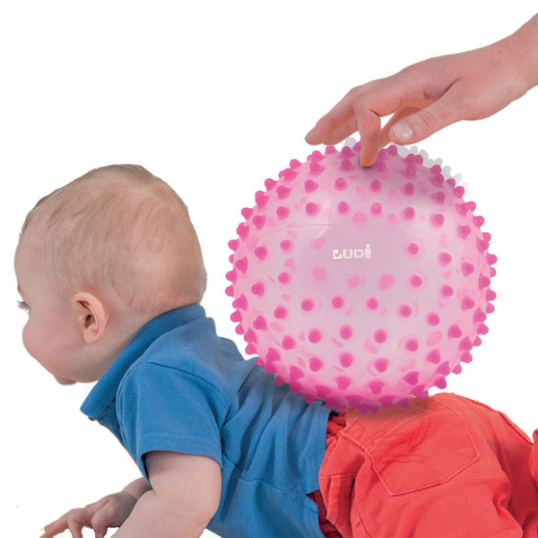 Sensorik-Ball 20 cm – Rosa - tablude.com