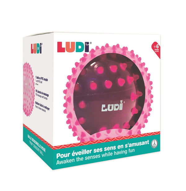 Sensorik-Ball 20 cm – Rosa - tablude.com