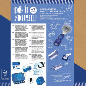 DIY-Kunstset – Sternkonstellationen - tablude.com