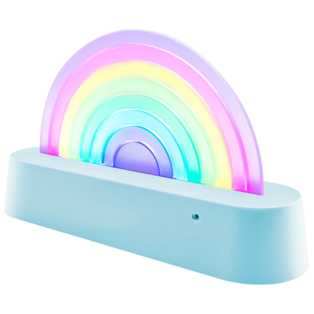 Bunte tanzende Lampe - Blau
