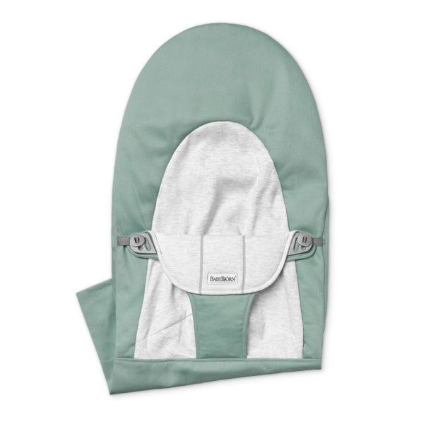 Zusätzlicher Stoffsitz für Babywippe Soft Woven/Jersey – Hellgrau/Grau