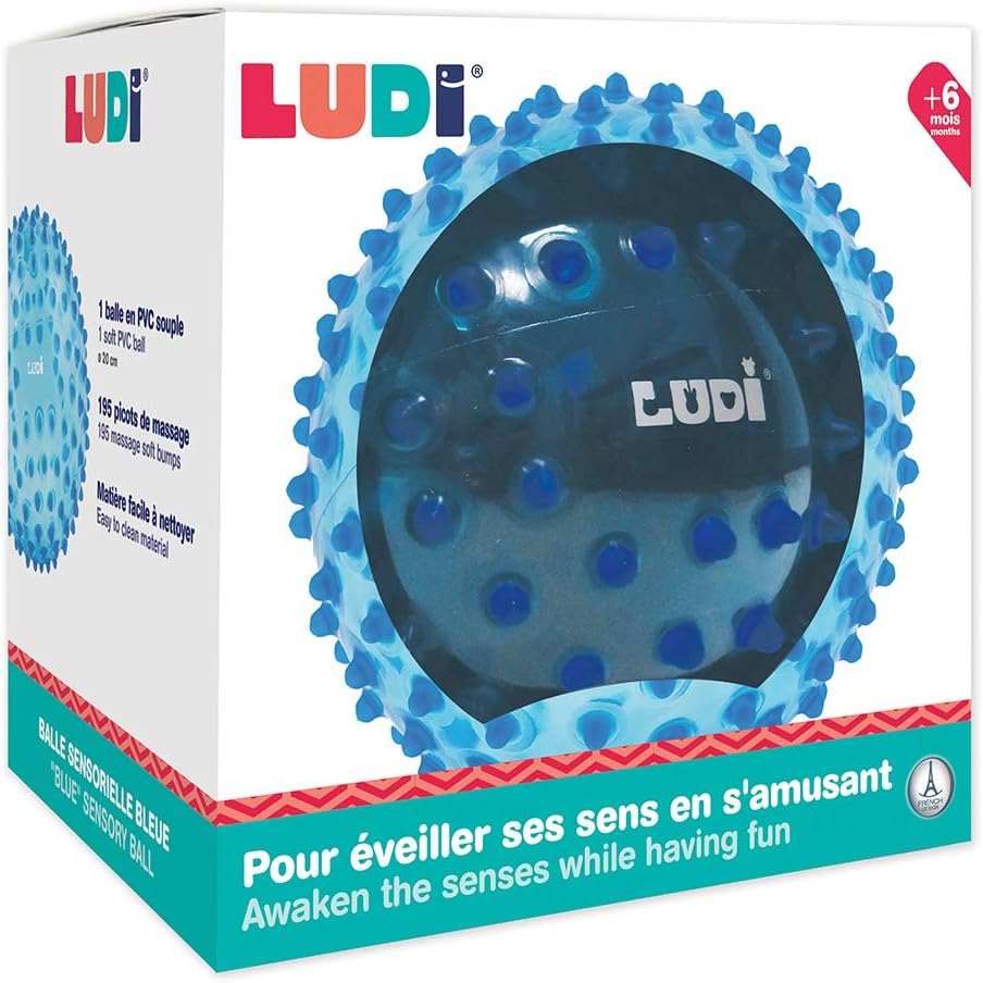 Sensorik-Ball 20 cm – Blau - tablude.com