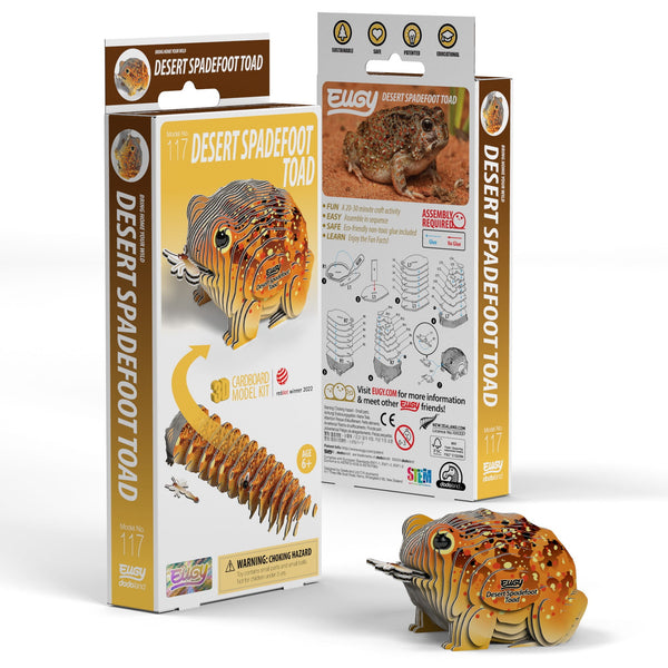 Öko-Puzzle 3D – Wüstenkröte - tablude.com