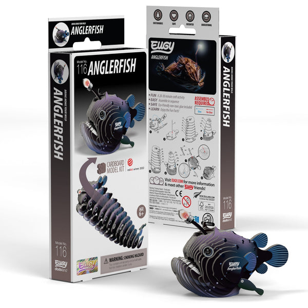 Öko-Puzzle 3D – Tiefsee-Seeteufel - tablude.com