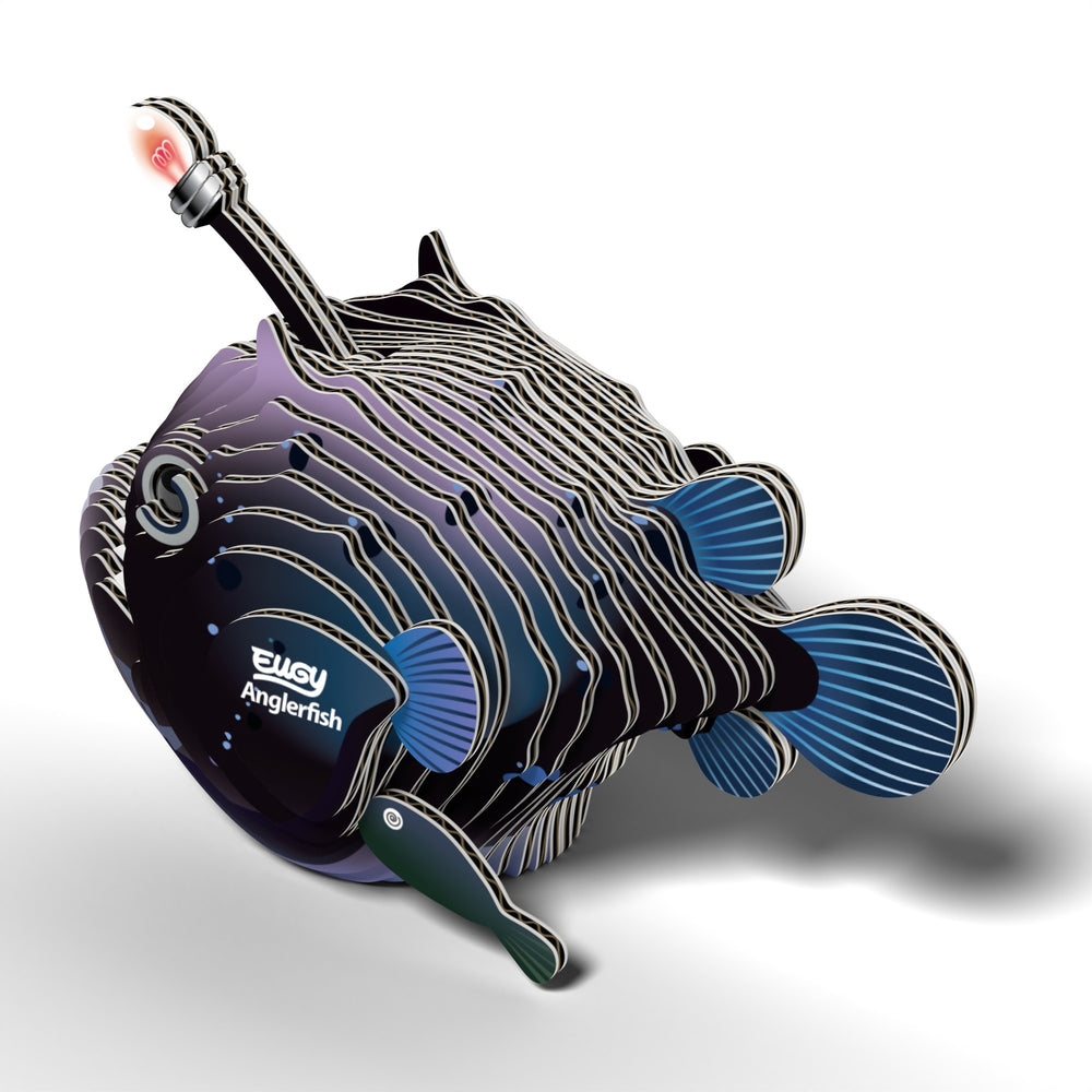 Öko-Puzzle 3D – Tiefsee-Seeteufel - tablude.com