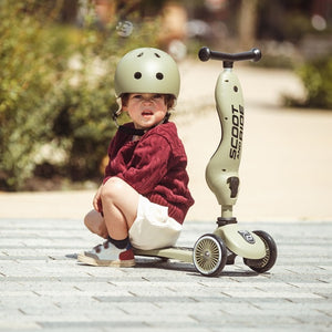 Kinderhelm XXS-S 1-5 Jahre – Olive - tablude.com