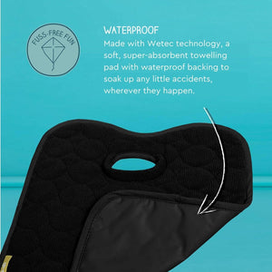 Wetec Sitzauflage wasserdicht - Black