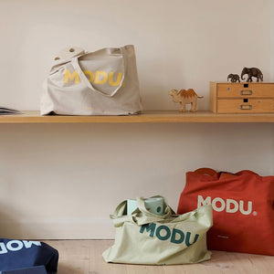 Transporttasche – Burnt Orange/Dusty Green - tablude.com