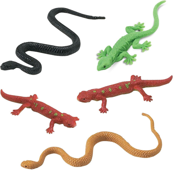 Figurenset in einer TOOB-Röhre – Reptilien - tablude.com