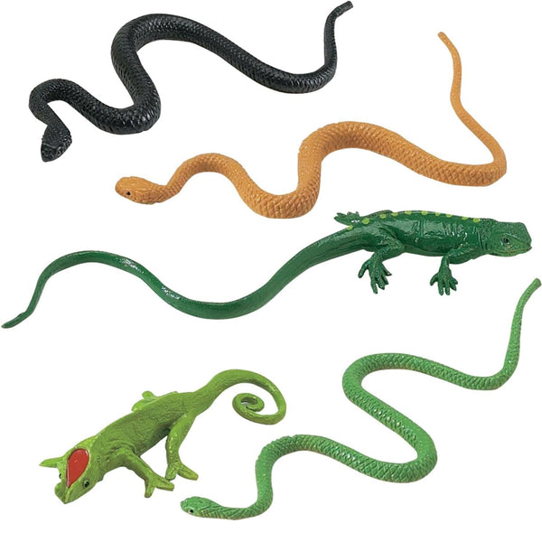 Figurenset in einer TOOB-Röhre – Reptilien - tablude.com