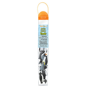 Figurenset in einer TOOB-Röhre – Pinguine - tablude.com