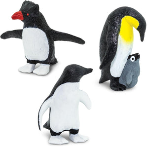 Figurenset in einer TOOB-Röhre – Pinguine - tablude.com