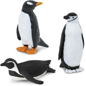 Figurenset in einer TOOB-Röhre – Pinguine - tablude.com