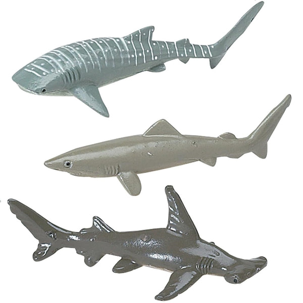 Figurenset in einer TOOB-Röhre – Haie - tablude.com