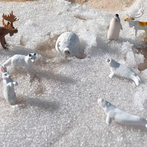 Figurenset in einer Tube TOOB – Tiere der Arktis - tablude.com