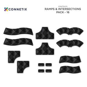 Magnetbausteine - Rampen & Kreuzungen Pack 16 Teile - tablude.com