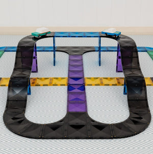Magnetbausteine - Rampen & Kreuzungen Pack 16 Teile - tablude.com