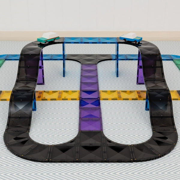 Magnetbausteine - Rampen & Kreuzungen Pack 16 Teile - tablude.com