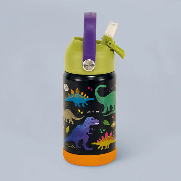 Stahlflasche, 400 ml bidon - Dinosaurier - tablude.com
