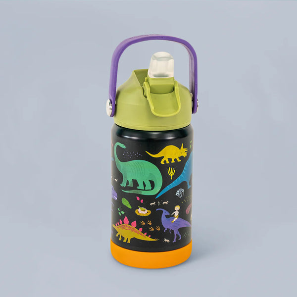 Stahlflasche, 400 ml bidon - Dinosaurier - tablude.com