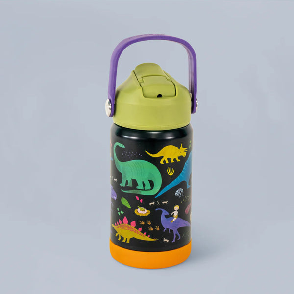 Stahlflasche, 400 ml bidon - Dinosaurier - tablude.com